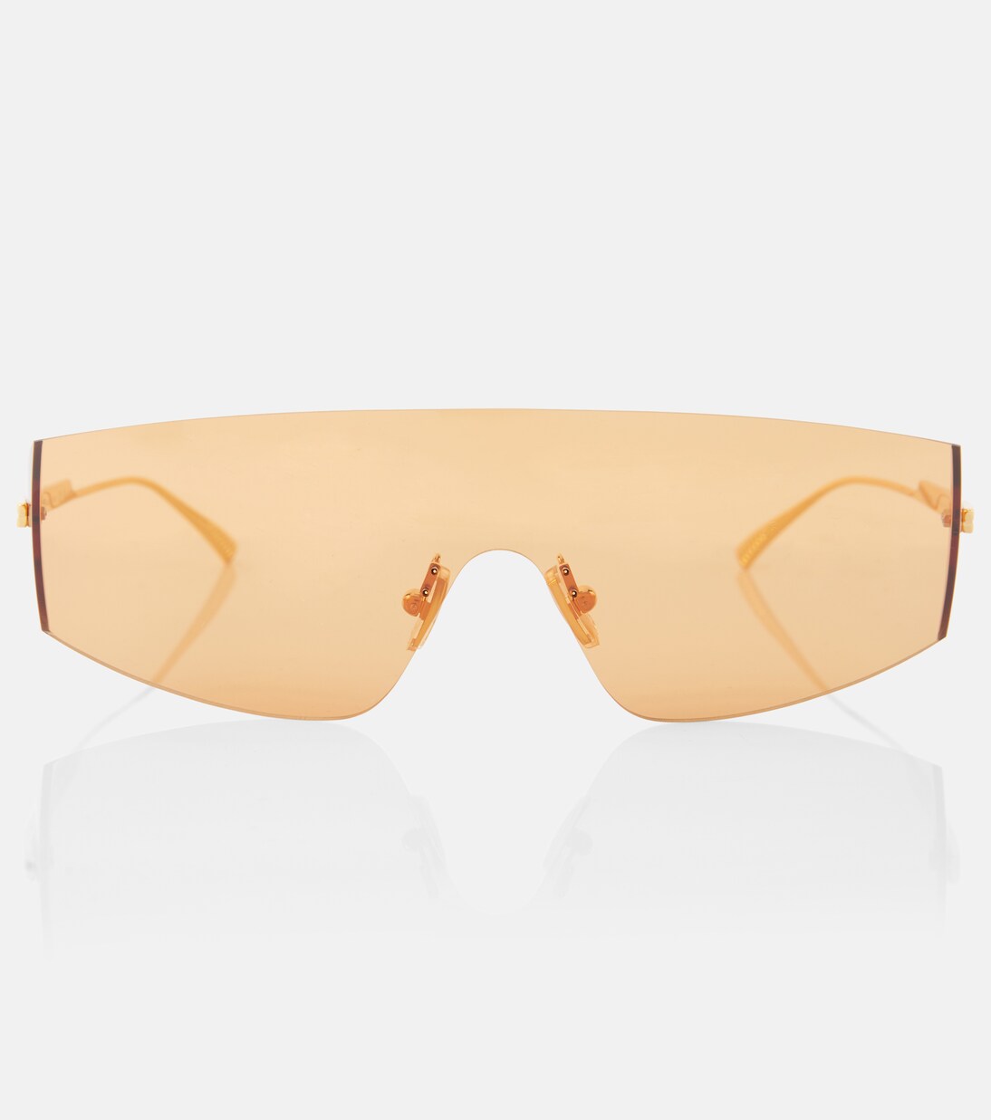 Futuristic shield sunglasses | Bottega Veneta