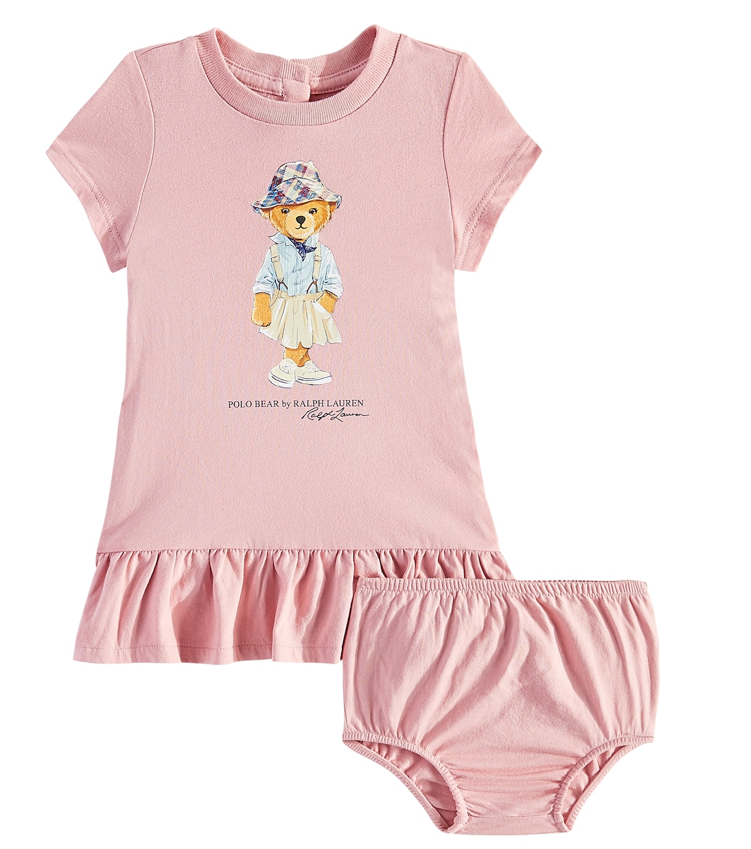 Baby Set Polo Bear aus Kleid und Höschen | Polo Ralph Lauren Kids