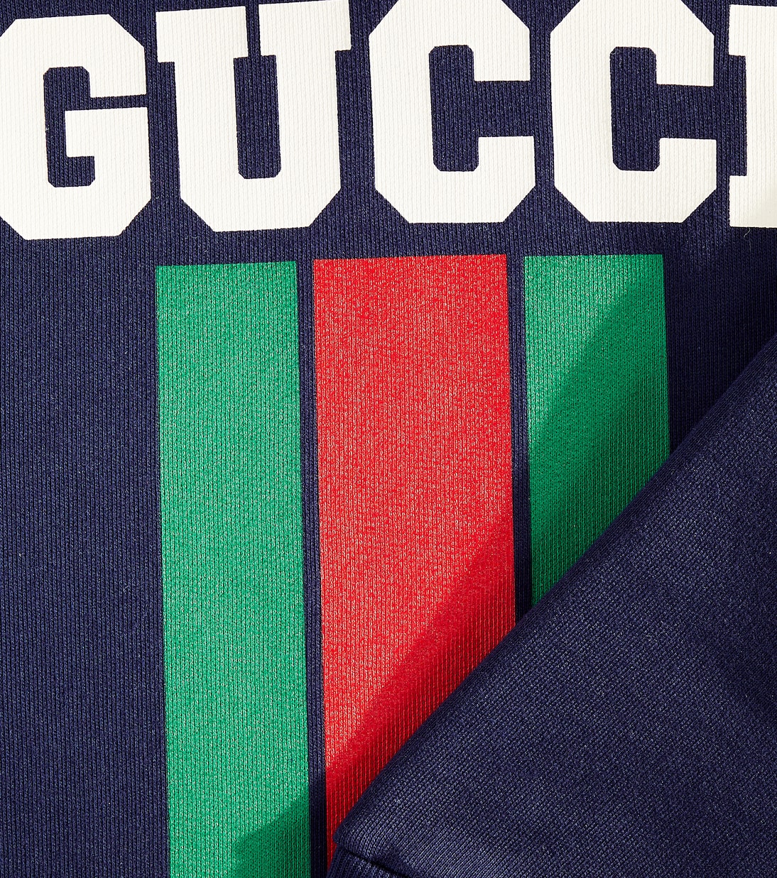 Gucci Web cotton jersey hoodie | Gucci Kids