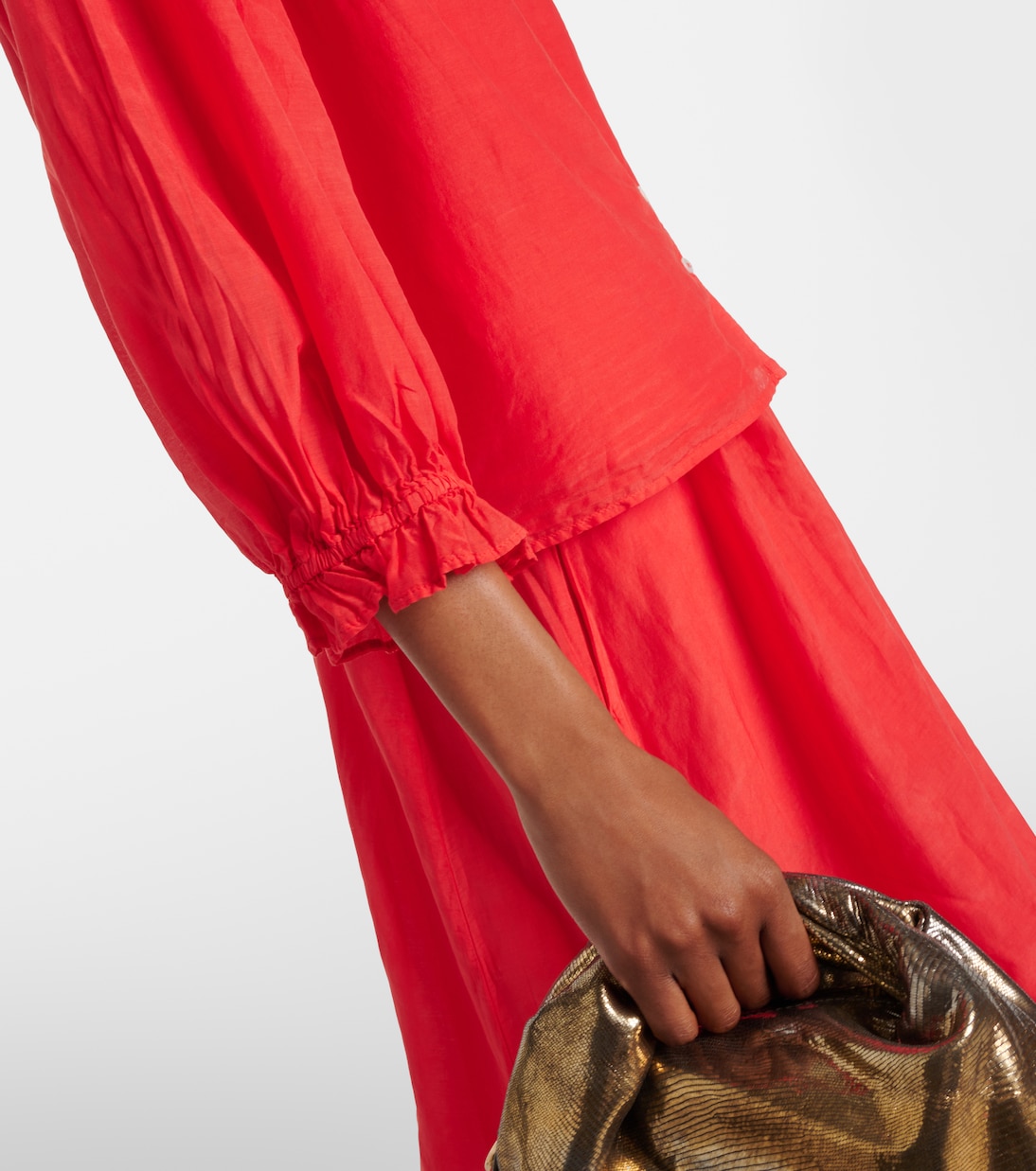 Bluse Mel aus Baumwolle und Seide | Velvet