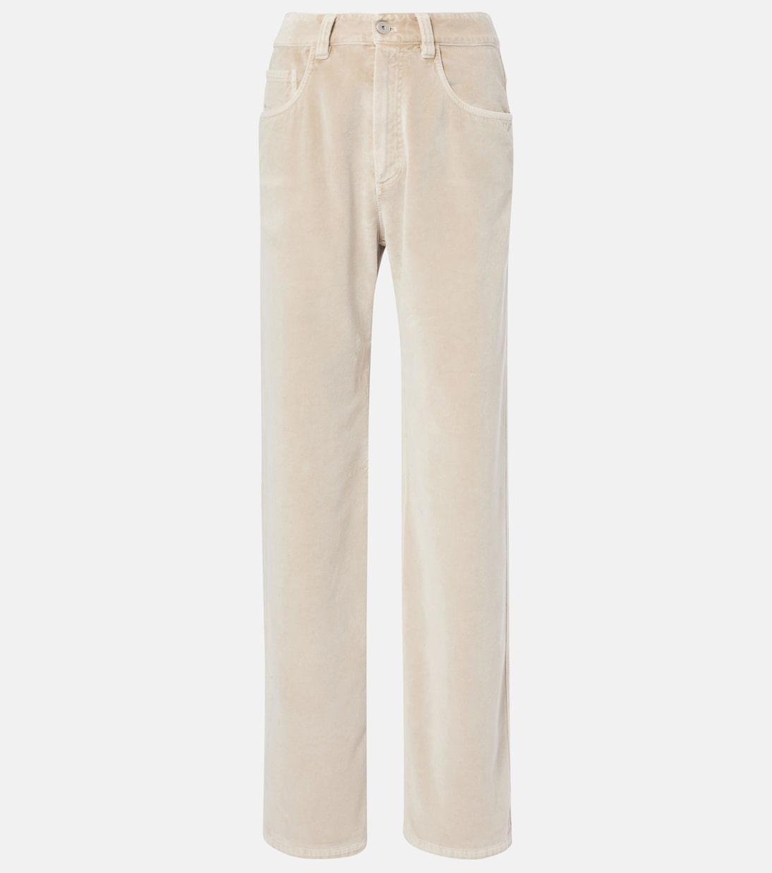 Dyed cotton wide-leg pants | Brunello Cucinelli