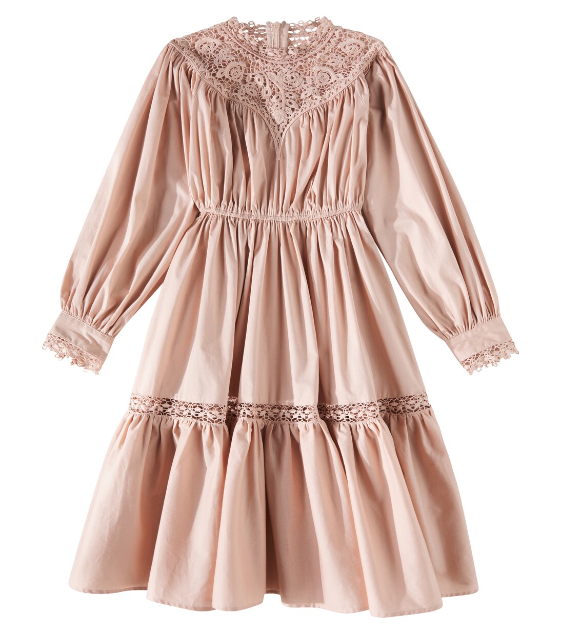 Vestido de popelín de algodón | Petite Amalie  