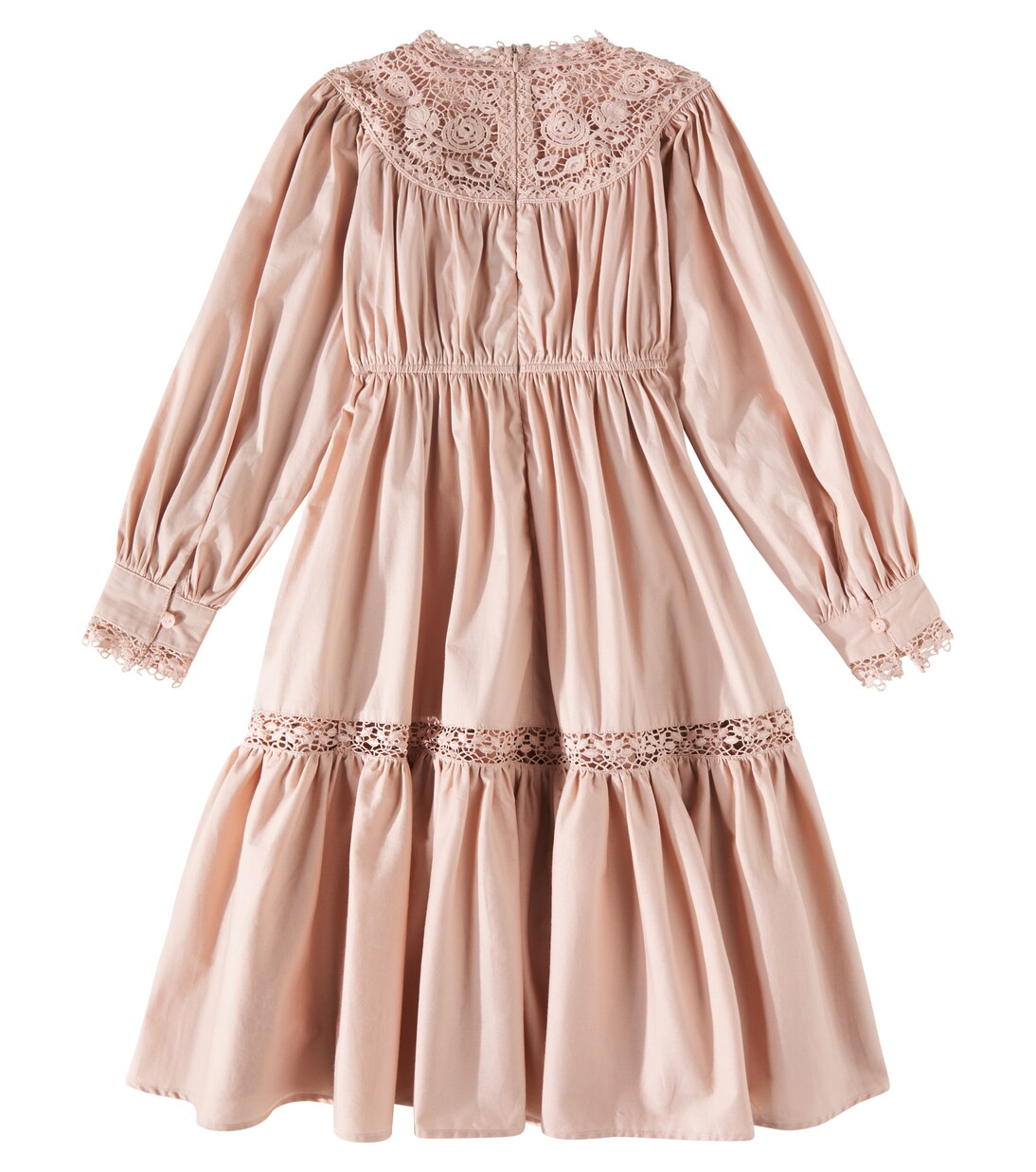 Vestido de popelín de algodón | Petite Amalie  