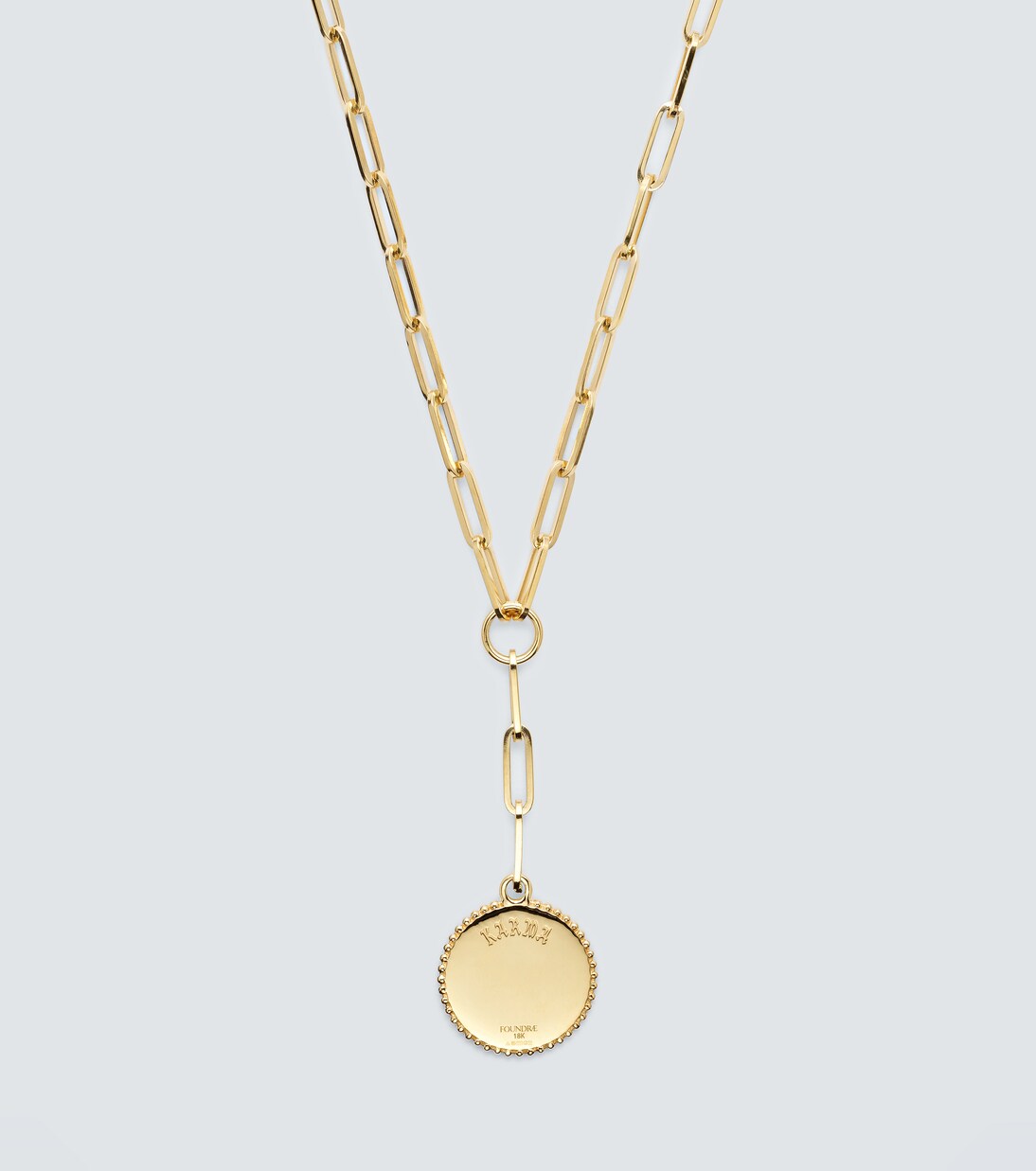 Collier Karma en or 18 ct et diamants | FoundRae