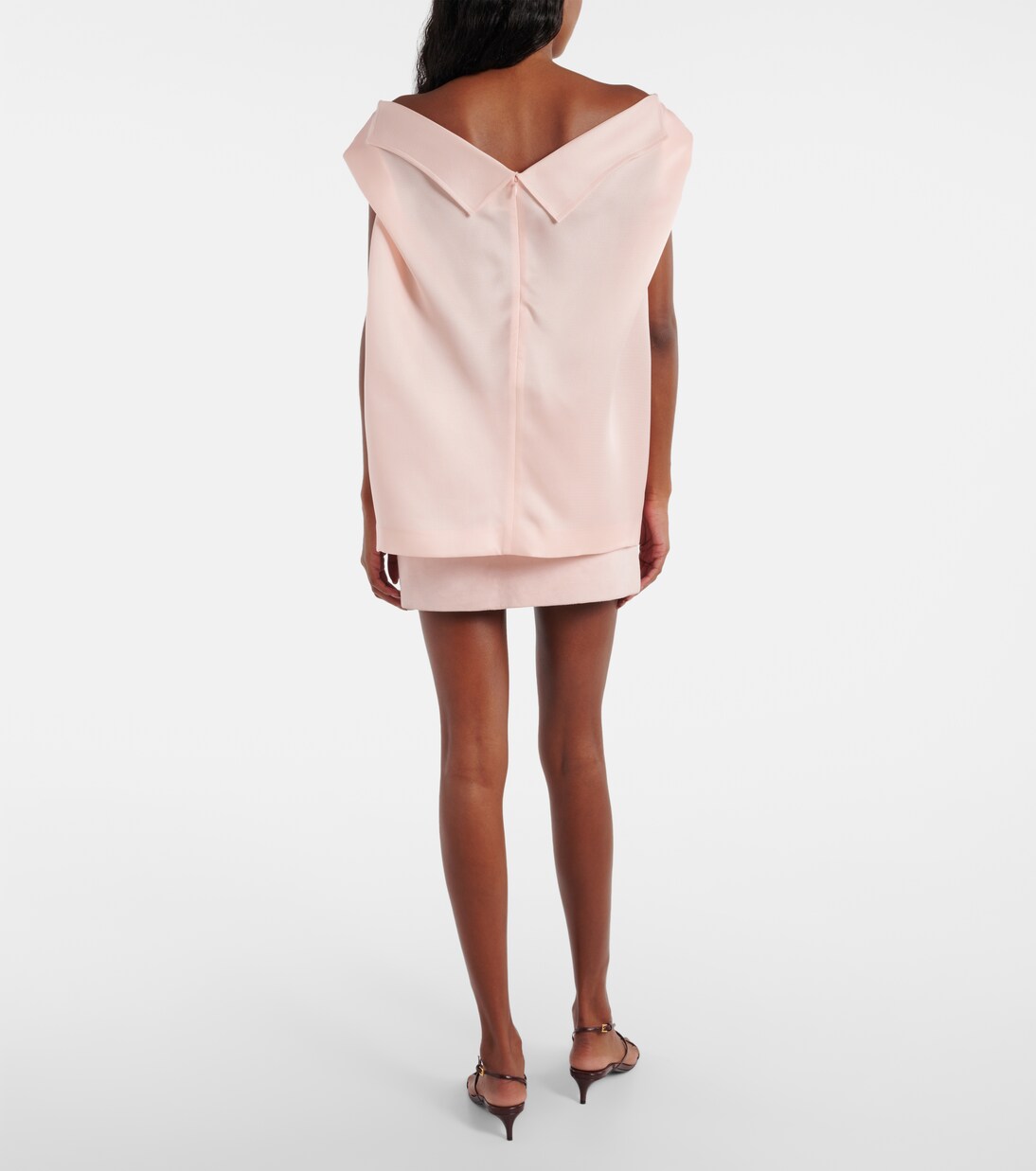 Selly silk gazar top | Khaite