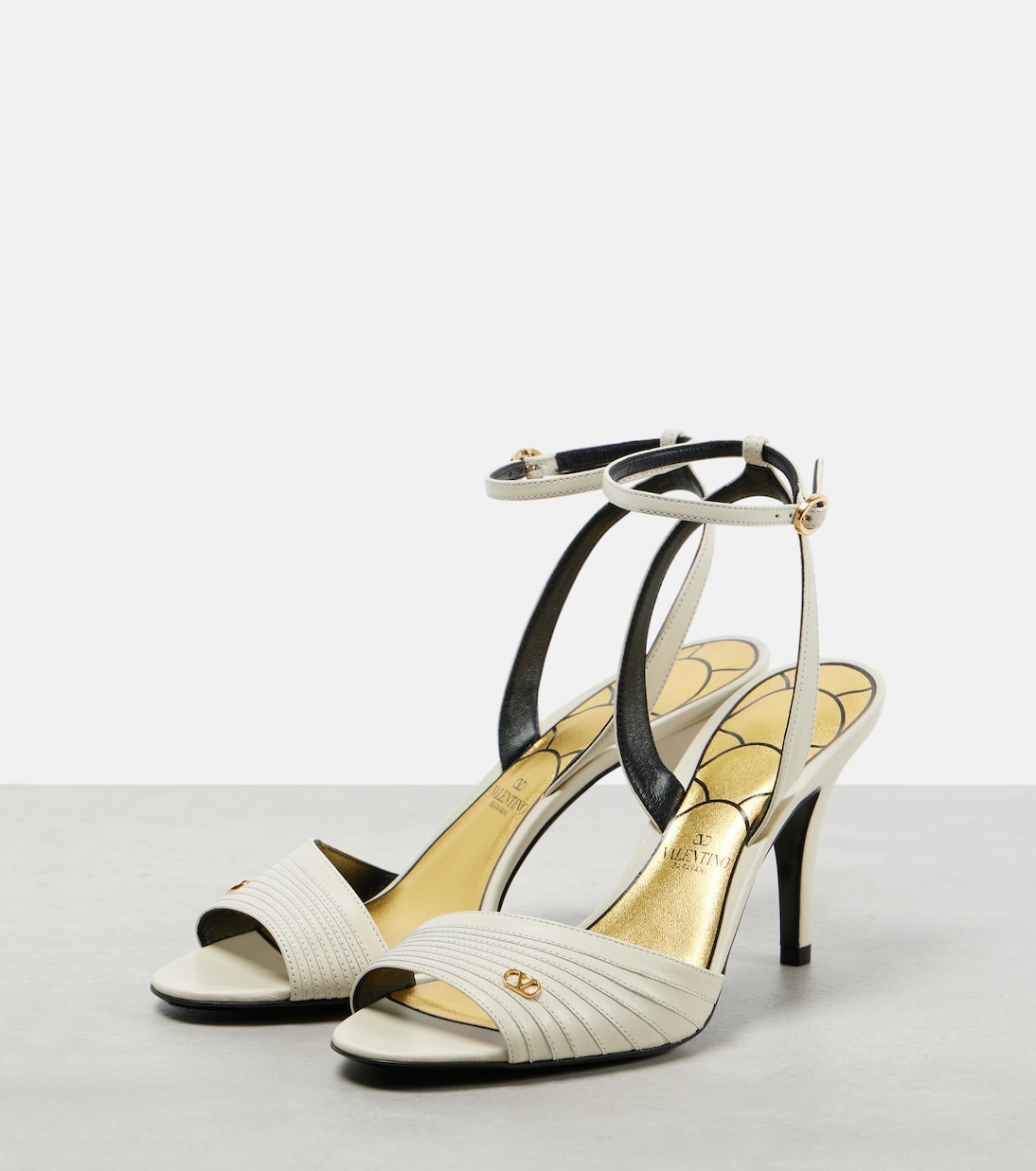 Sandales Ladycrush 85 en cuir | Valentino Garavani