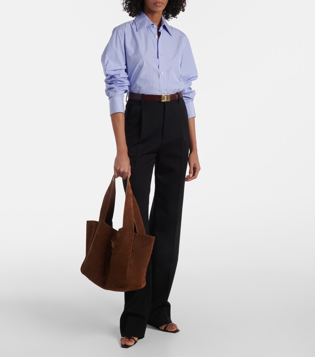 Le 5 à 7 Bea suede tote bag | Saint Laurent