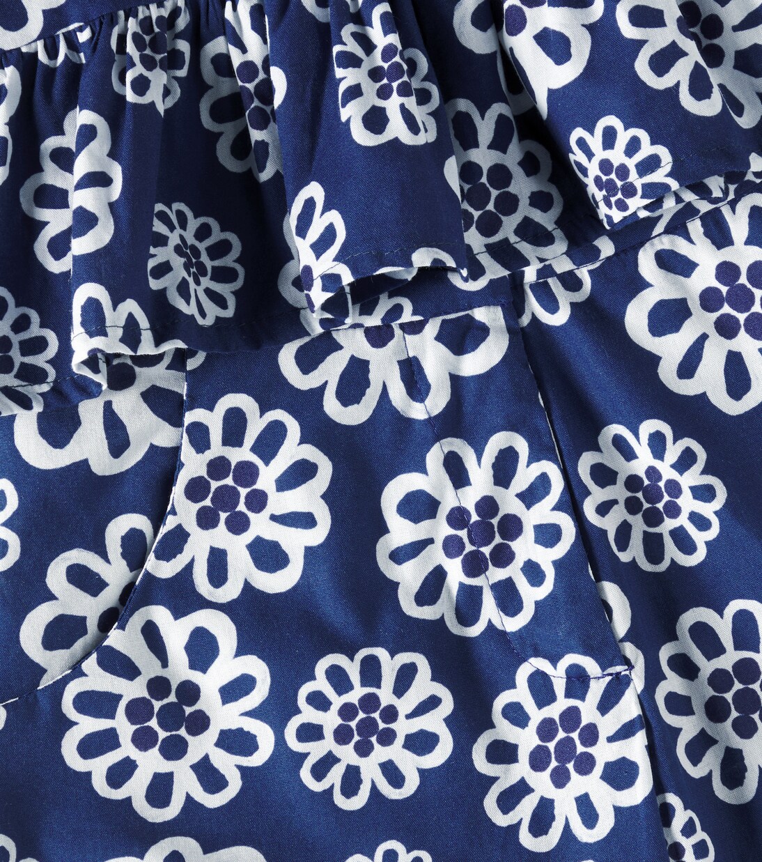 Top e shorts in cotone con stampa | Fábula