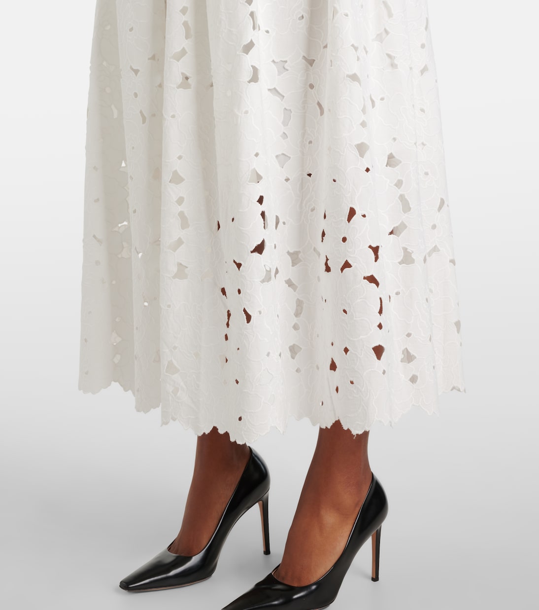 Midirock aus einem Baumwollgemisch | Erdem