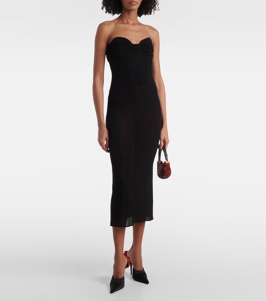 Midikleid aus Satin | Magda Butrym