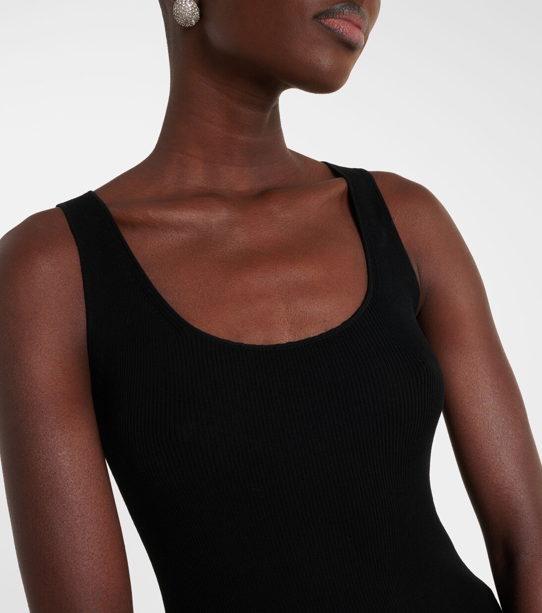 Robe midi en coton mélangé | Nina Ricci