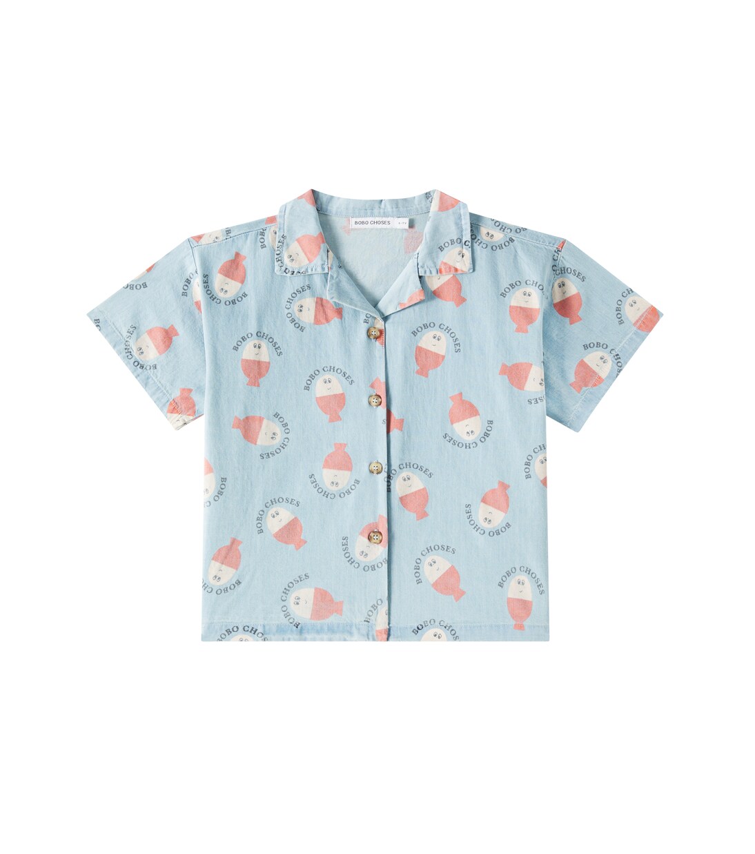 Morning Egg denim shirt | Bobo Choses