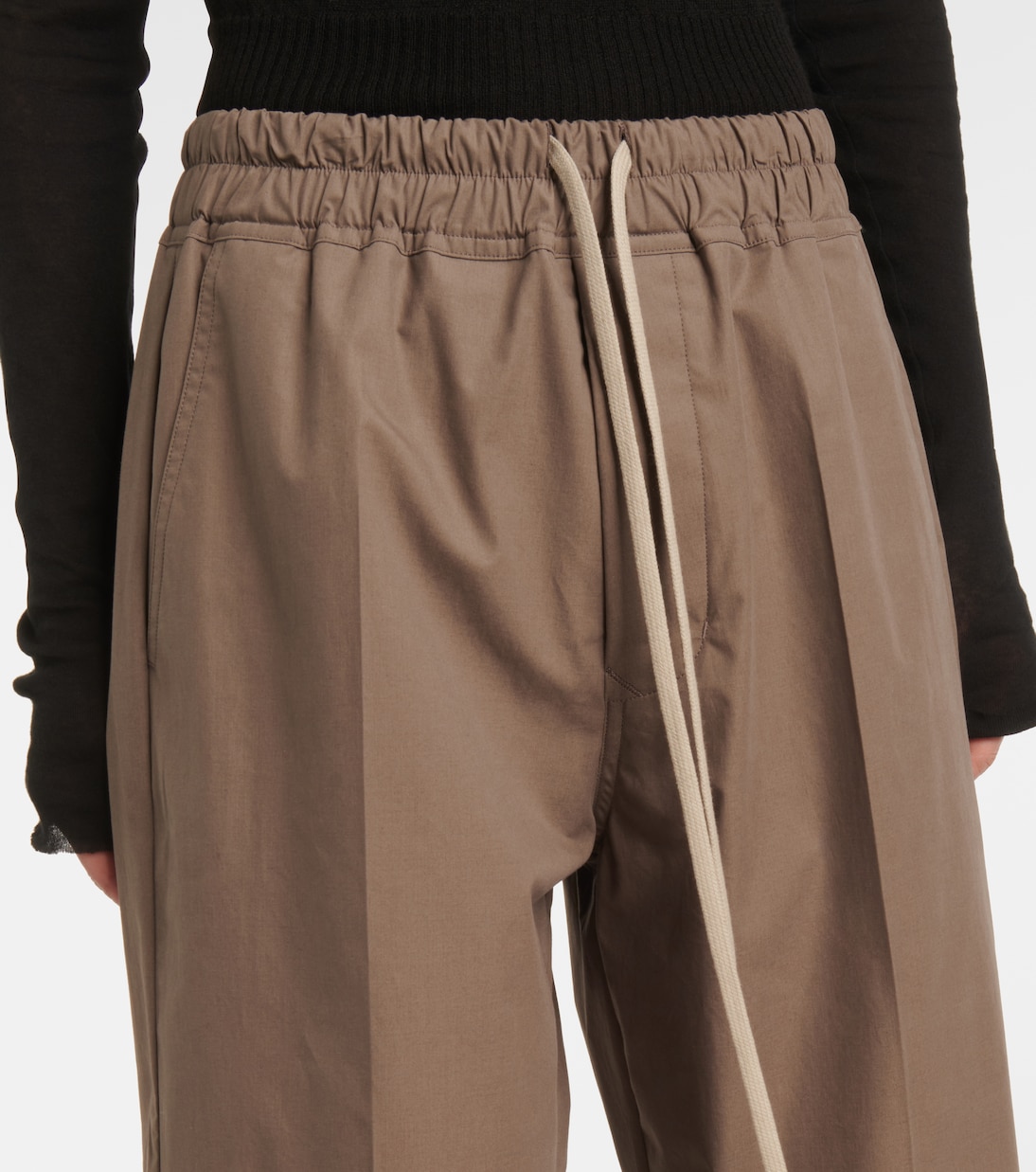 Pantalones anchos Dietrich de algodón | Rick Owens