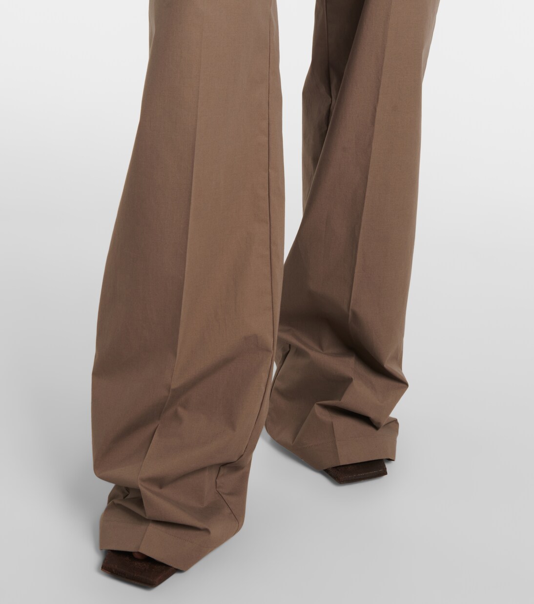 Pantalones anchos Dietrich de algodón | Rick Owens