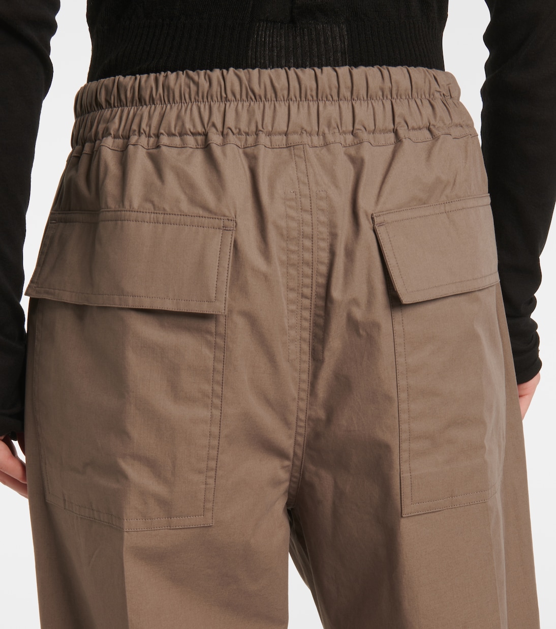 Pantalones anchos Dietrich de algodón | Rick Owens