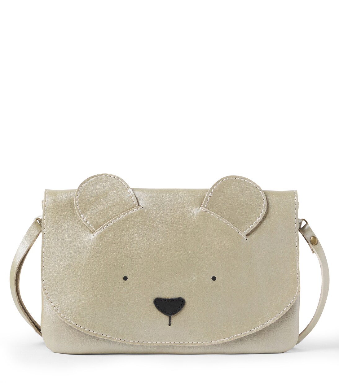 Alaula metallic leather tote bag | Donsje