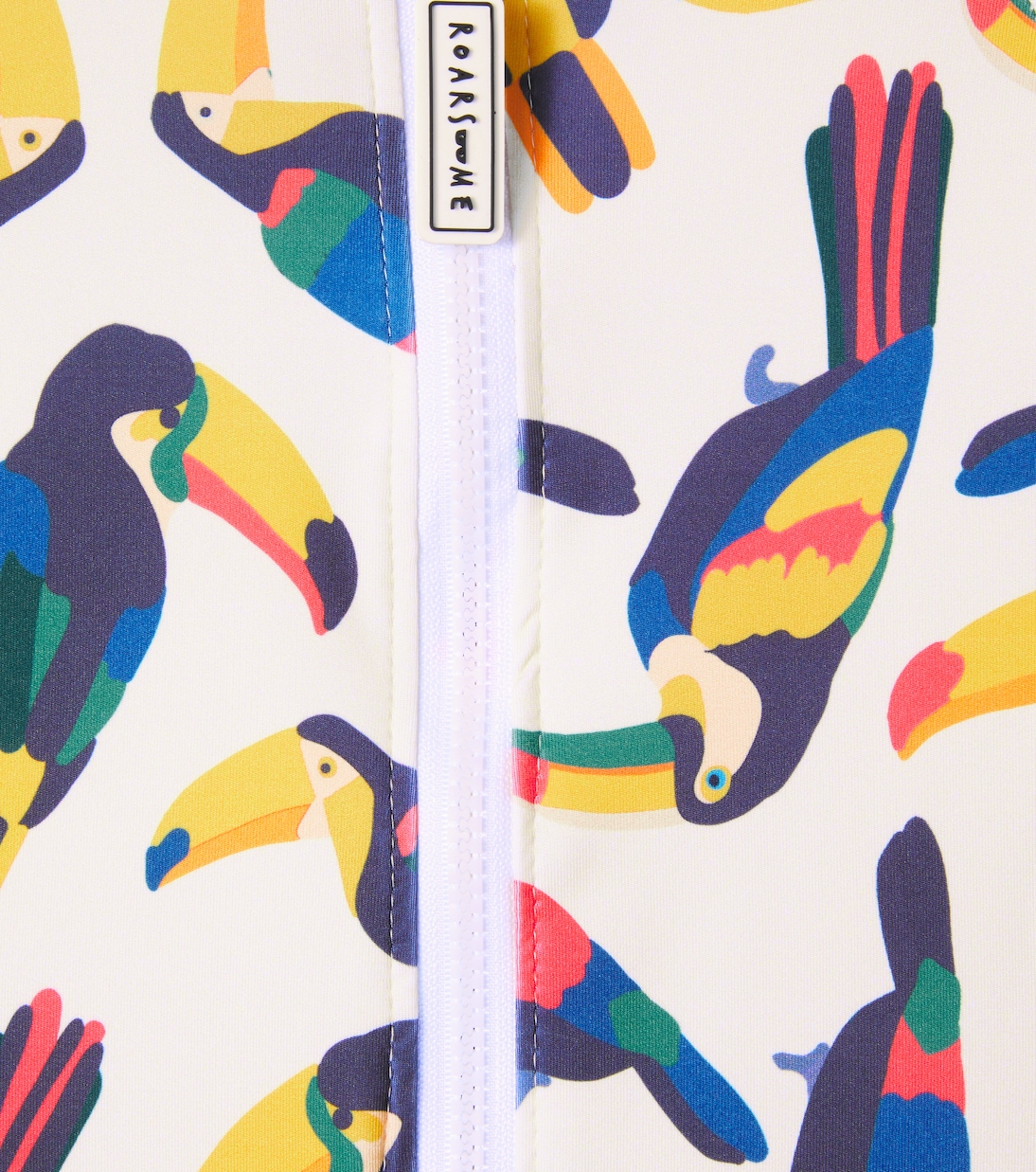 Beak The Toucan rashguard swimsuit | Roarsome