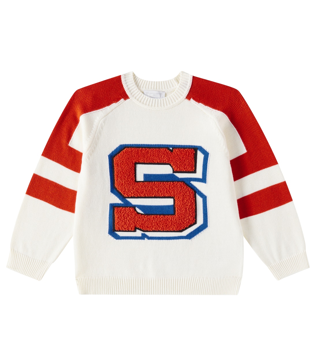 Embroidered cotton sweater | Stella McCartney Kids