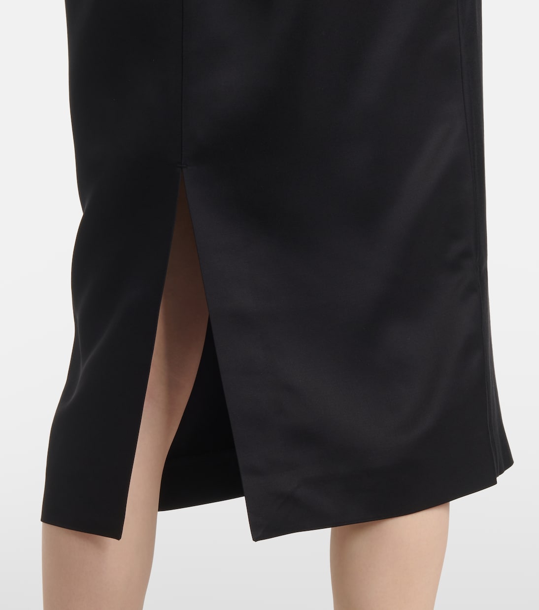 Midikleid aus Satin | Toteme