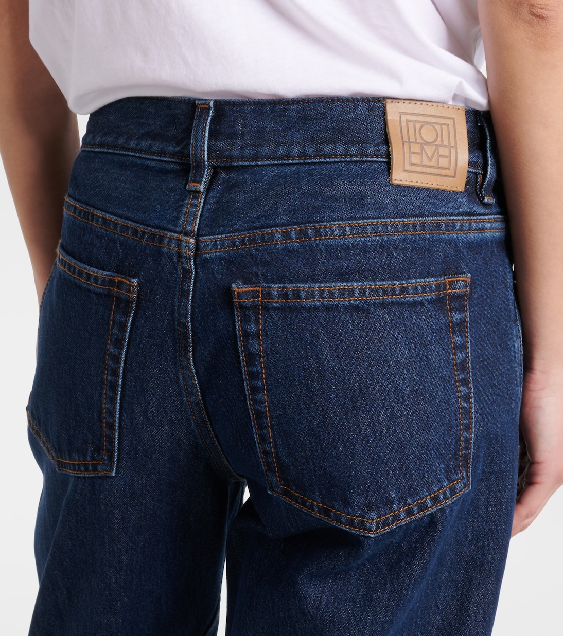 Jean droit à taille basse | Toteme