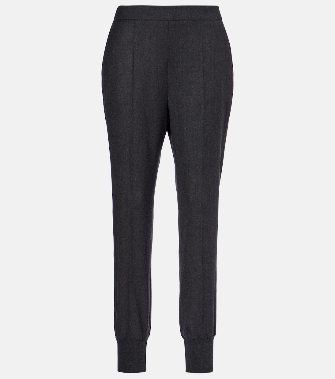 Mid-rise wool tapered sweatpants | Stella McCartney