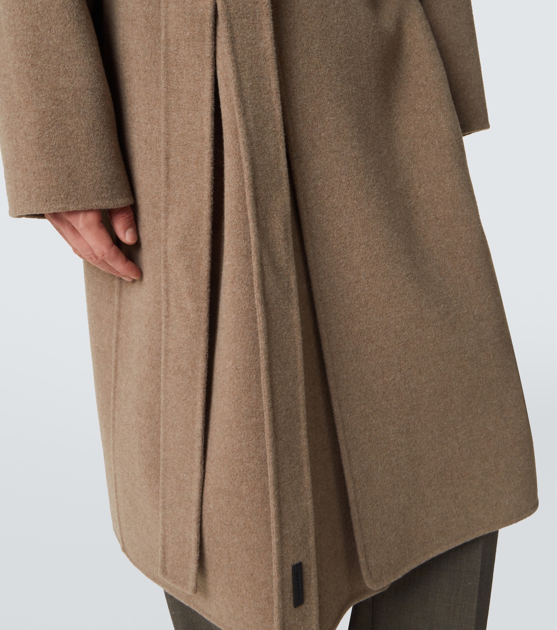 Wool and cashmere wrap coat | Fear of God