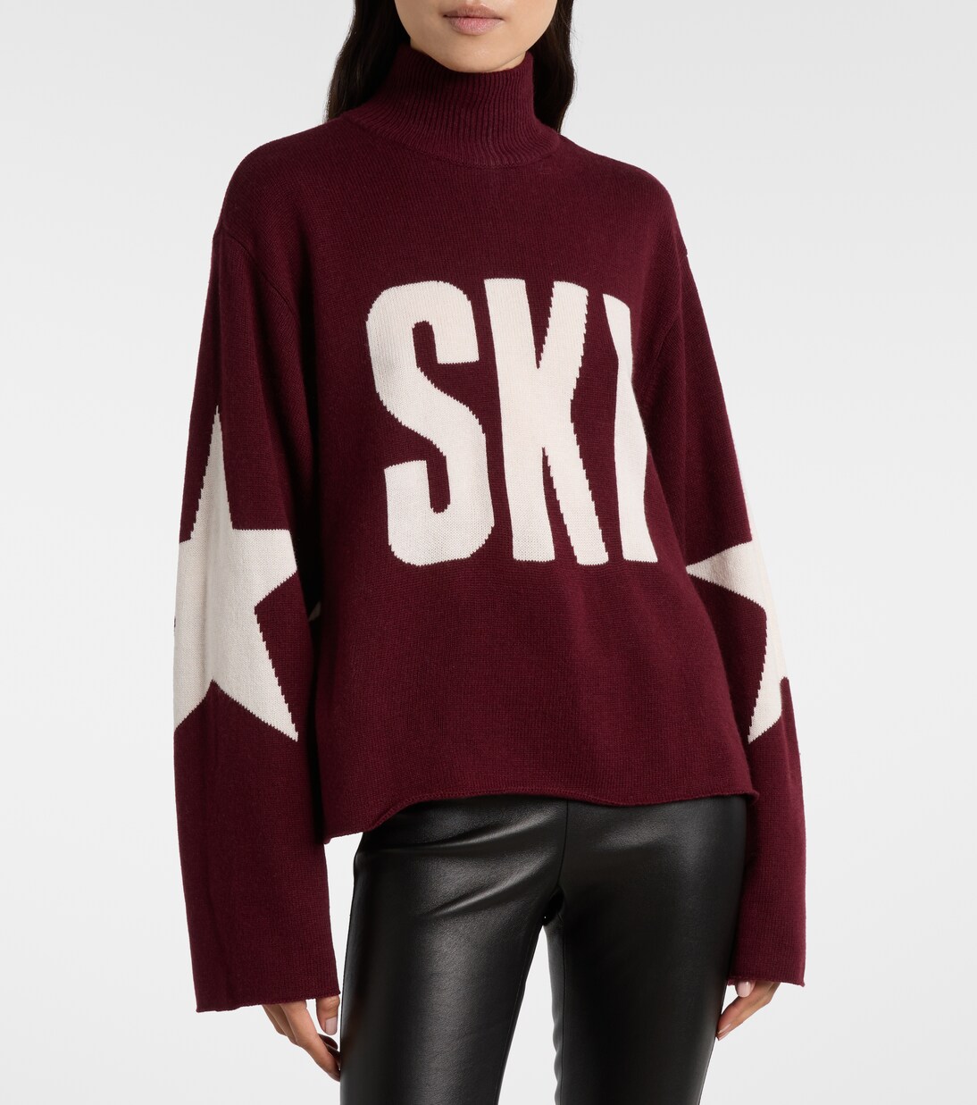 Pull à col roulé en laine mélangée | Goldbergh