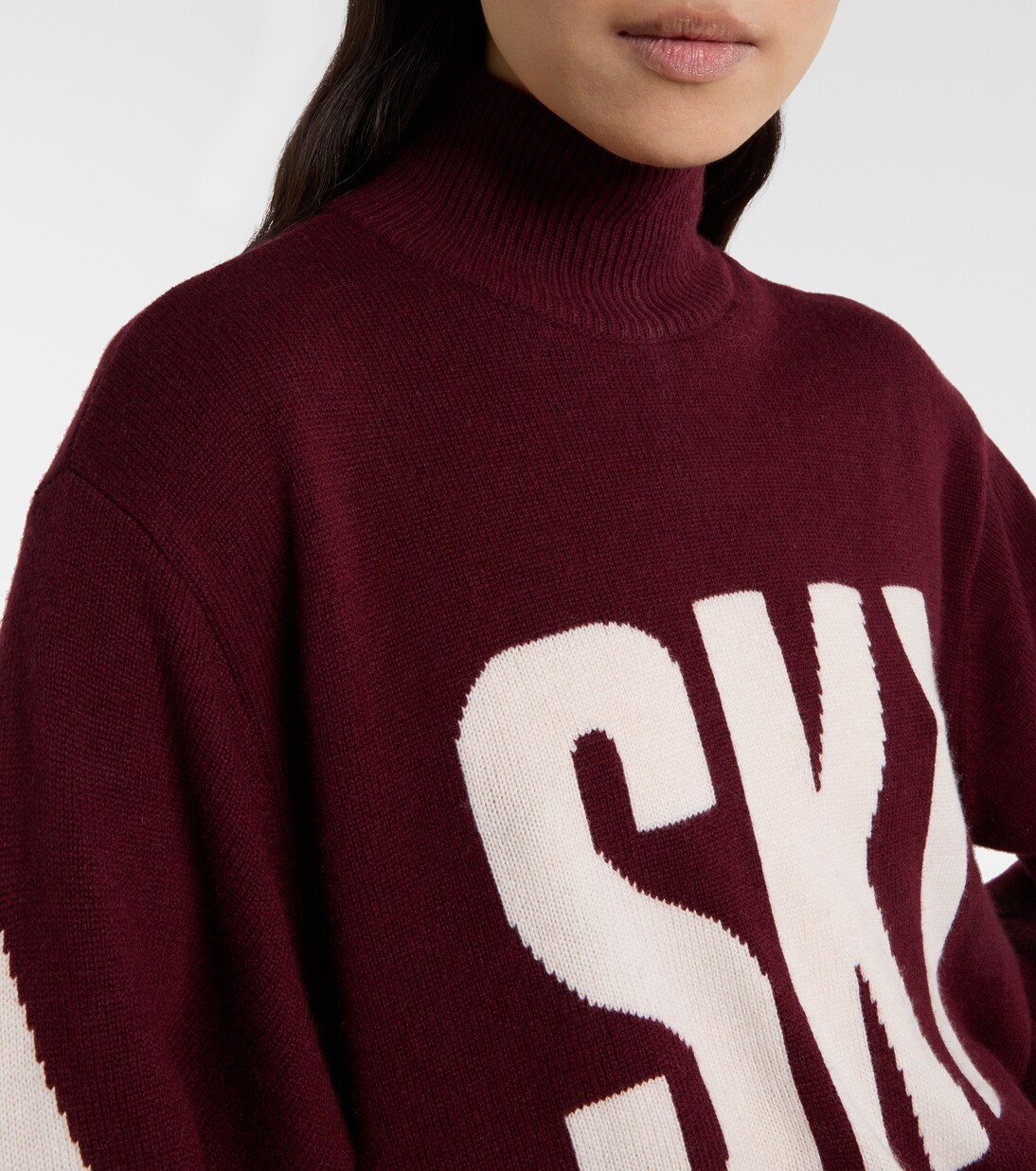 Pull à col roulé en laine mélangée | Goldbergh