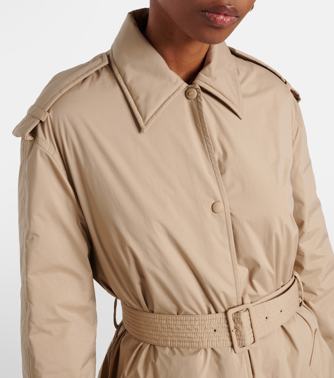 Yevre down trench coat | Moncler
