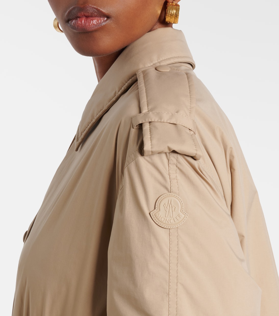 Yevre down trench coat | Moncler