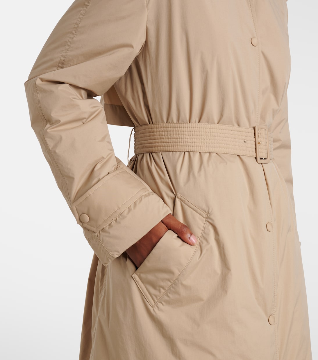 Yevre down trench coat | Moncler