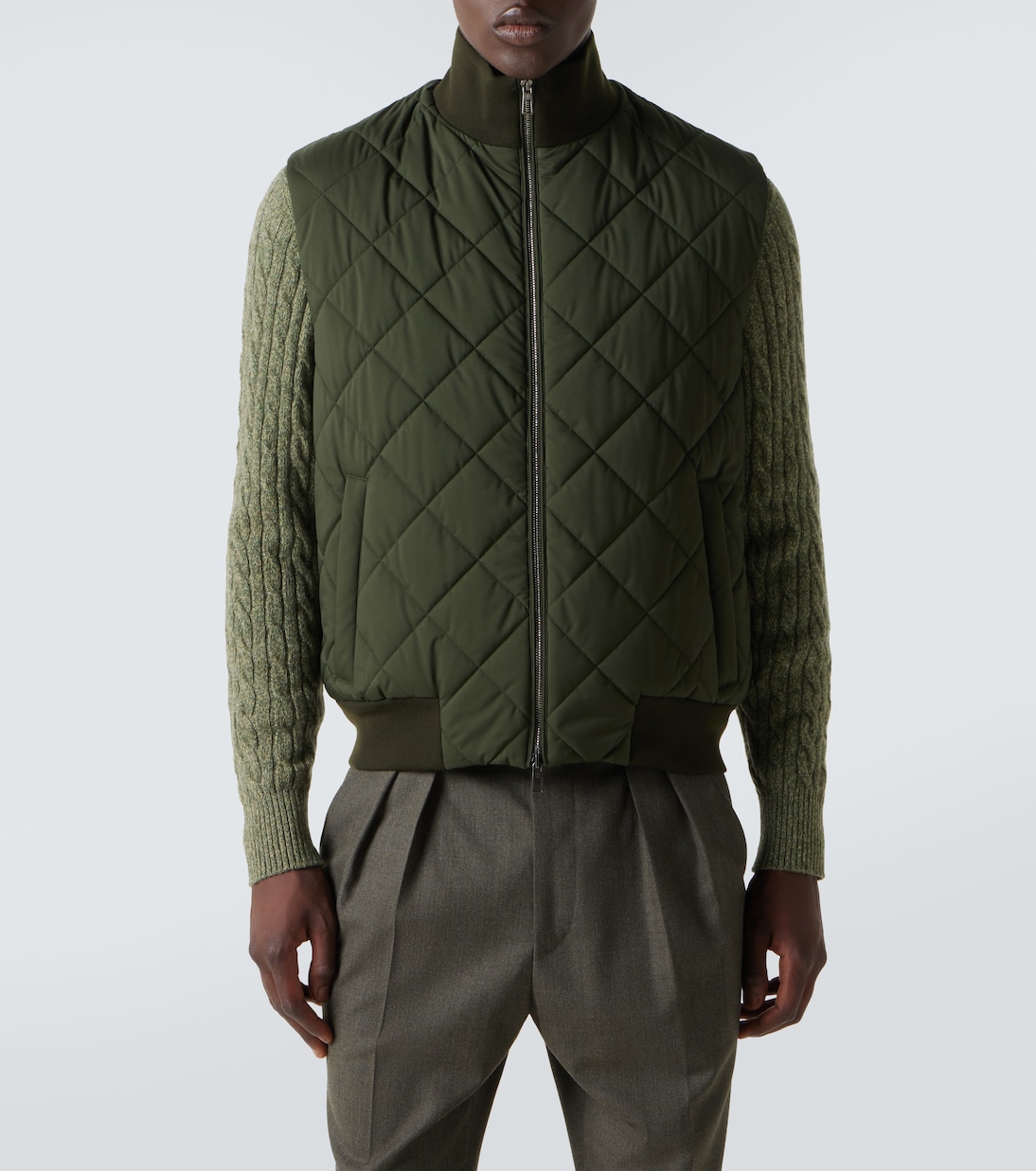 Windwish Storm quilted vest | Loro Piana