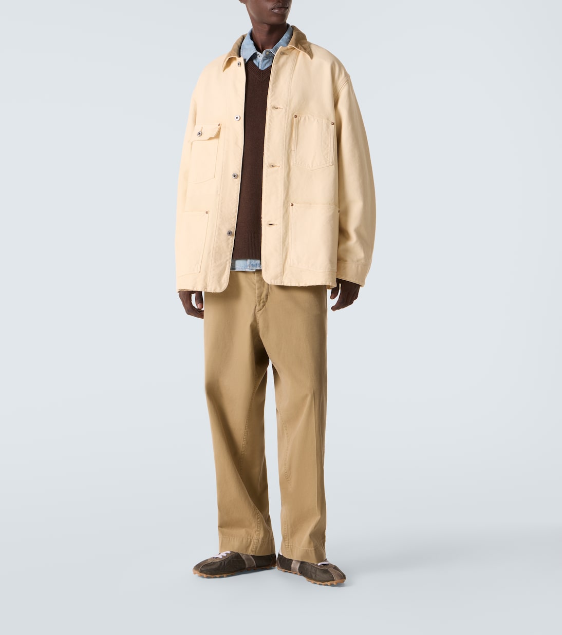 Feldjacke Vintage aus Baumwolle, Hanf und Seide | A.Presse