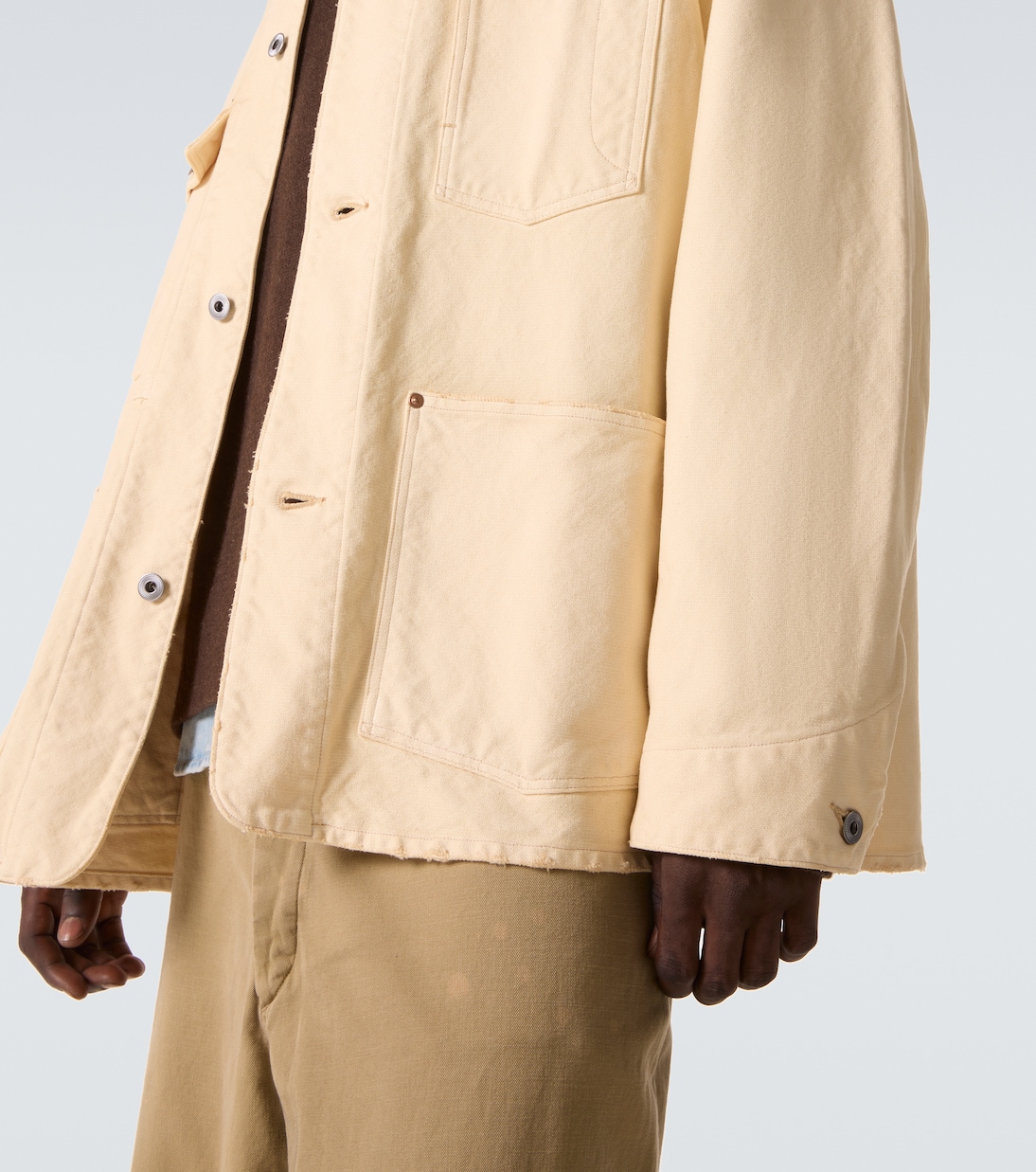 Feldjacke Vintage aus Baumwolle, Hanf und Seide | A.Presse