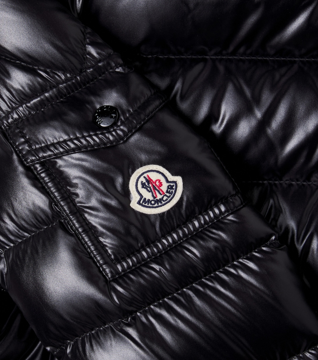 Maya logo down jacket | Moncler Enfant