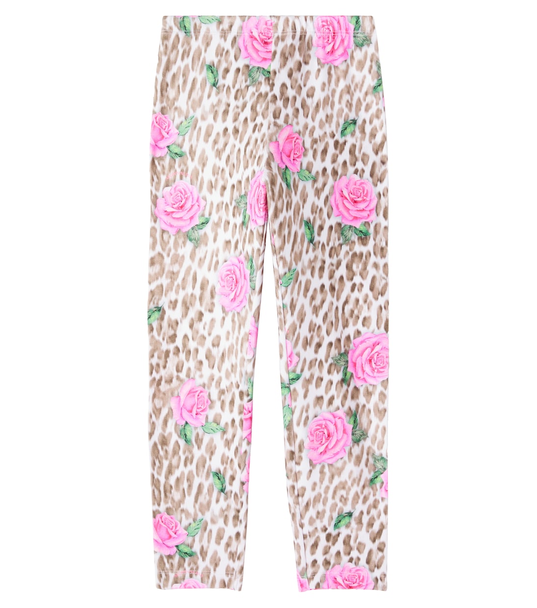 Printed jersey leggings | Monnalisa