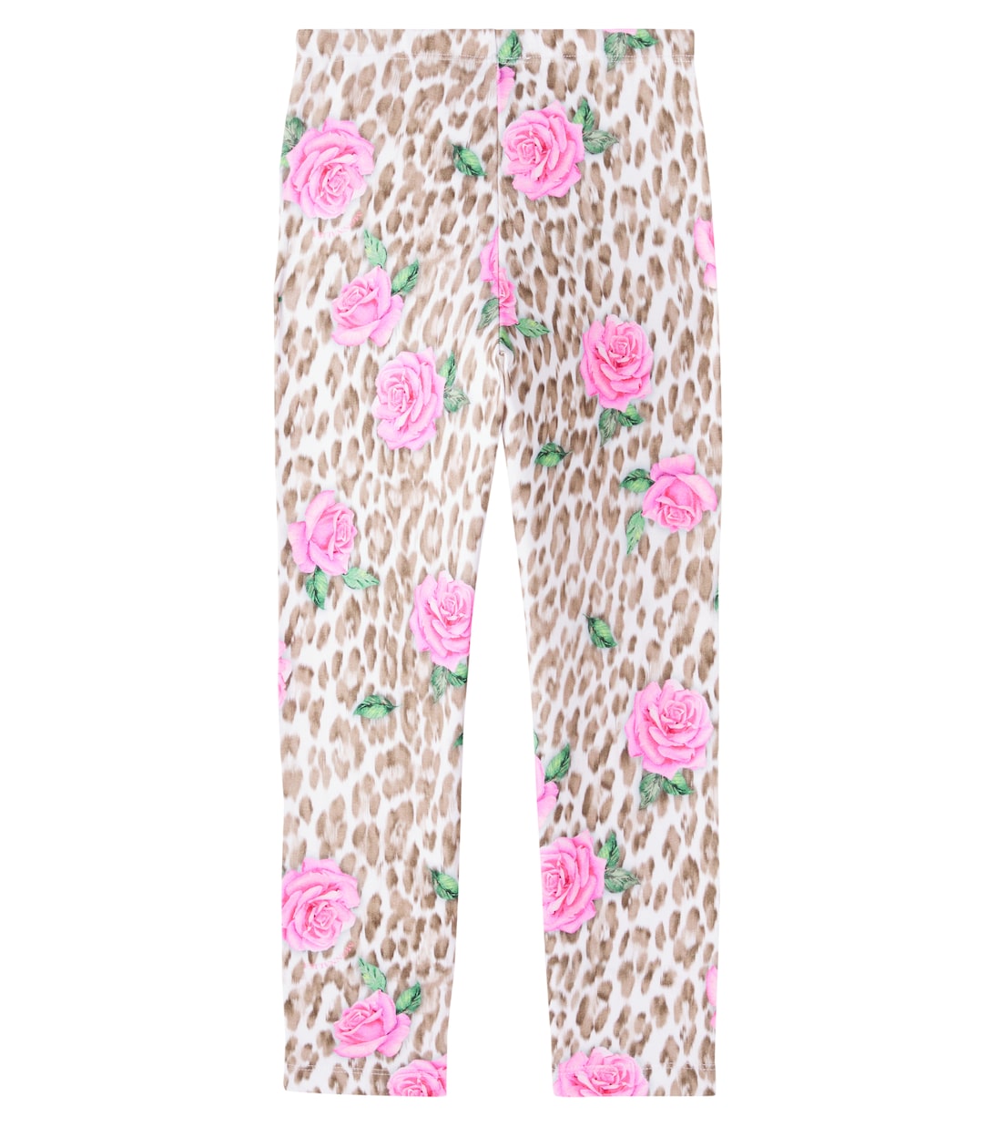 Printed jersey leggings | Monnalisa