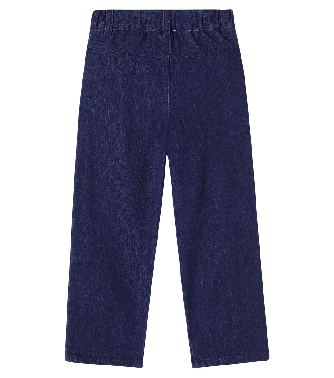 Tate embroidered wide-leg jeans | Bebe Organic