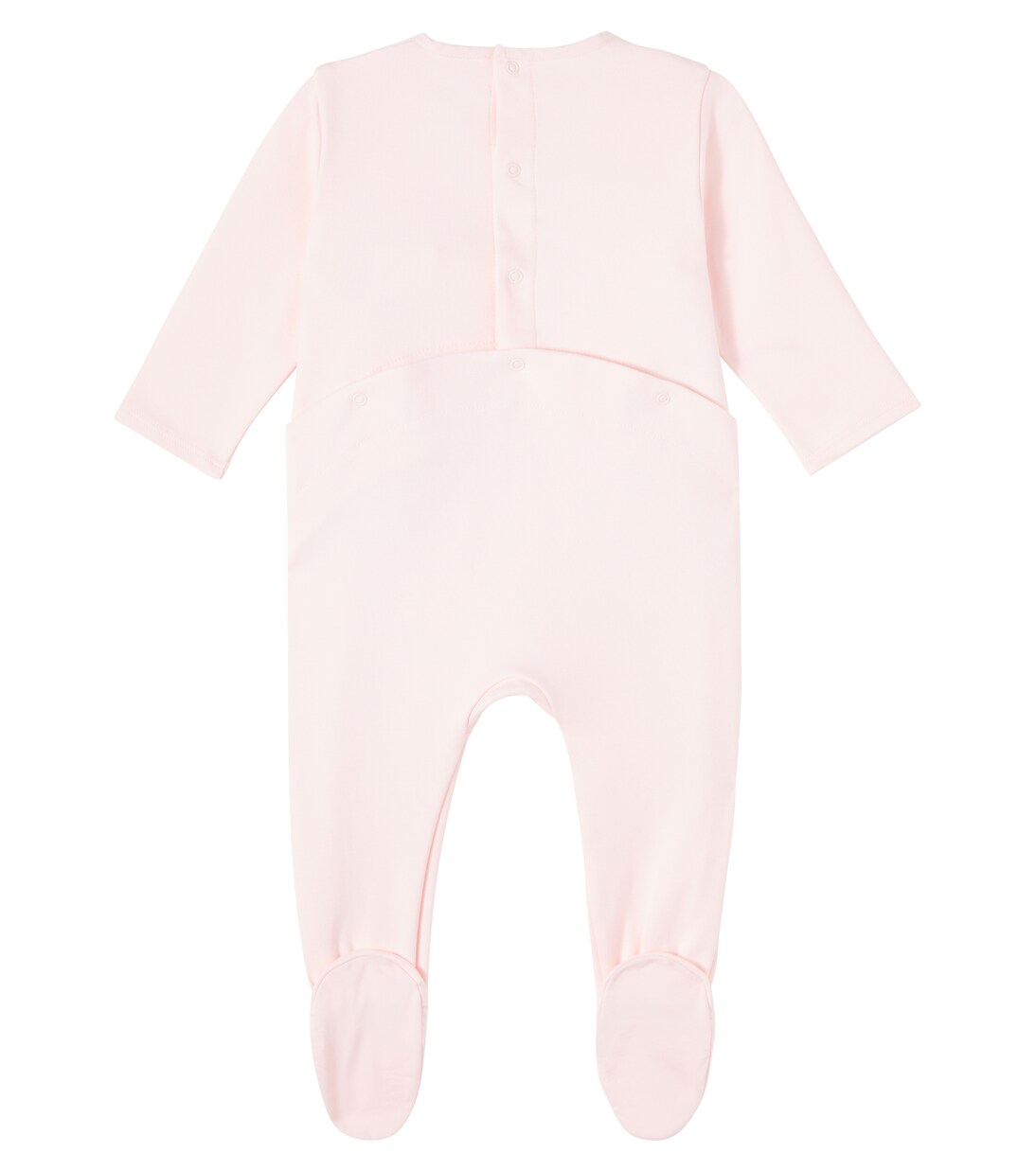 Baby logo cotton onesie and blanket set | Chloé Kids