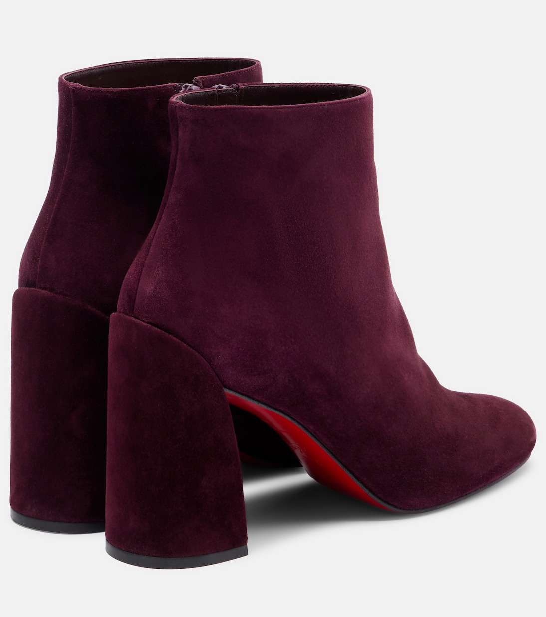 Ankle Boots Jane 85 aus Veloursleder | Christian Louboutin