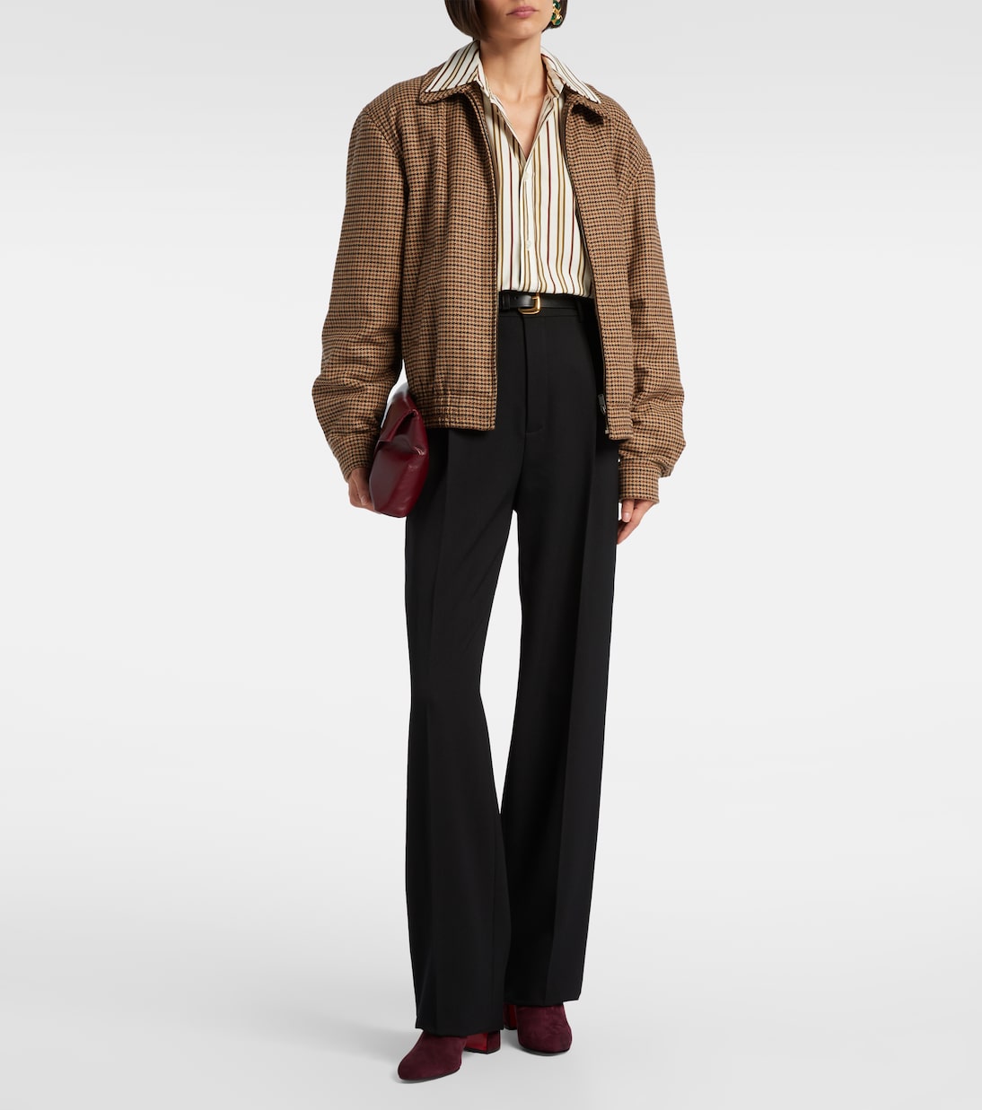 Ankle Boots Jane 85 aus Veloursleder | Christian Louboutin