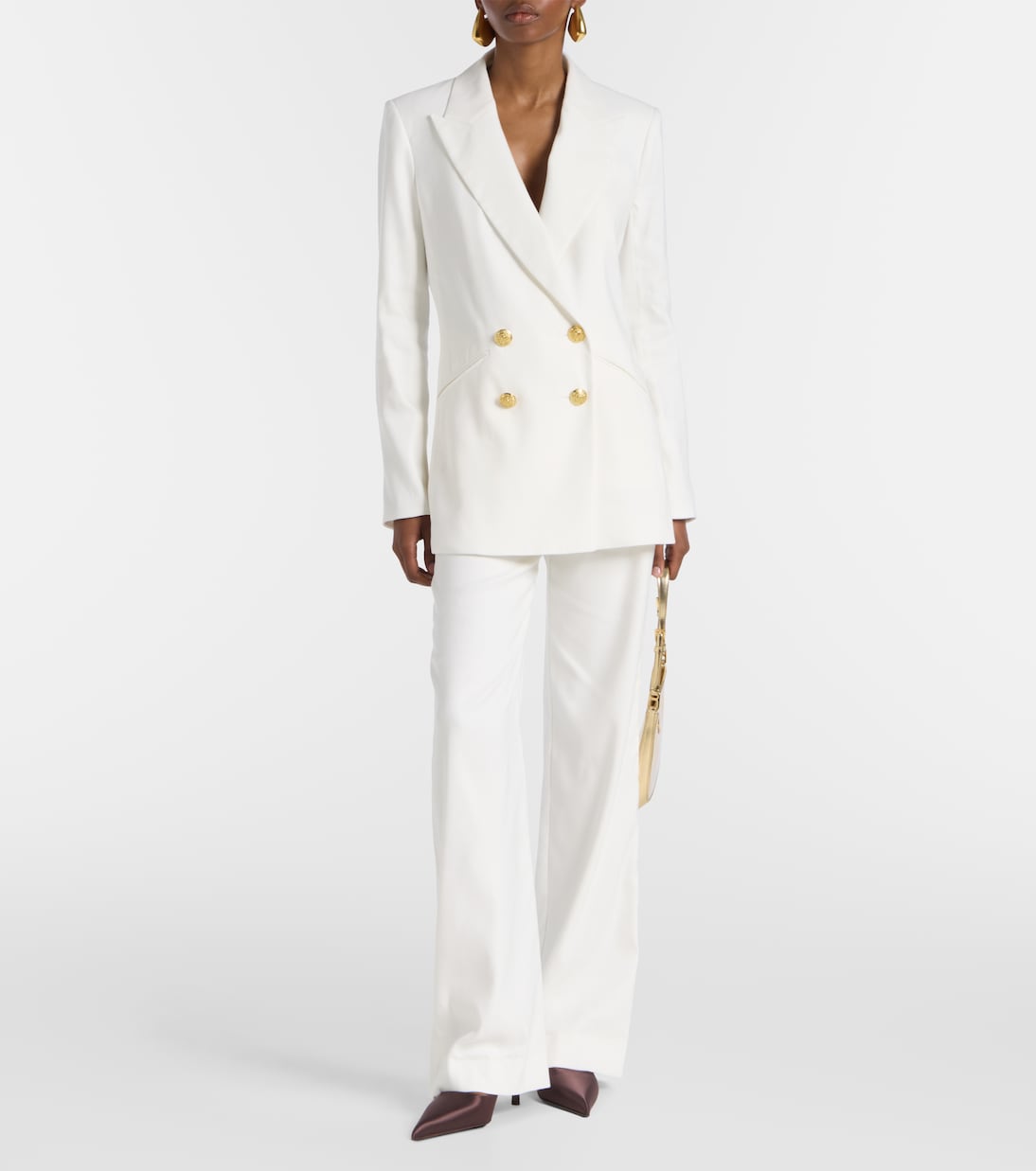 Dale linen-blend blazer | Veronica Beard