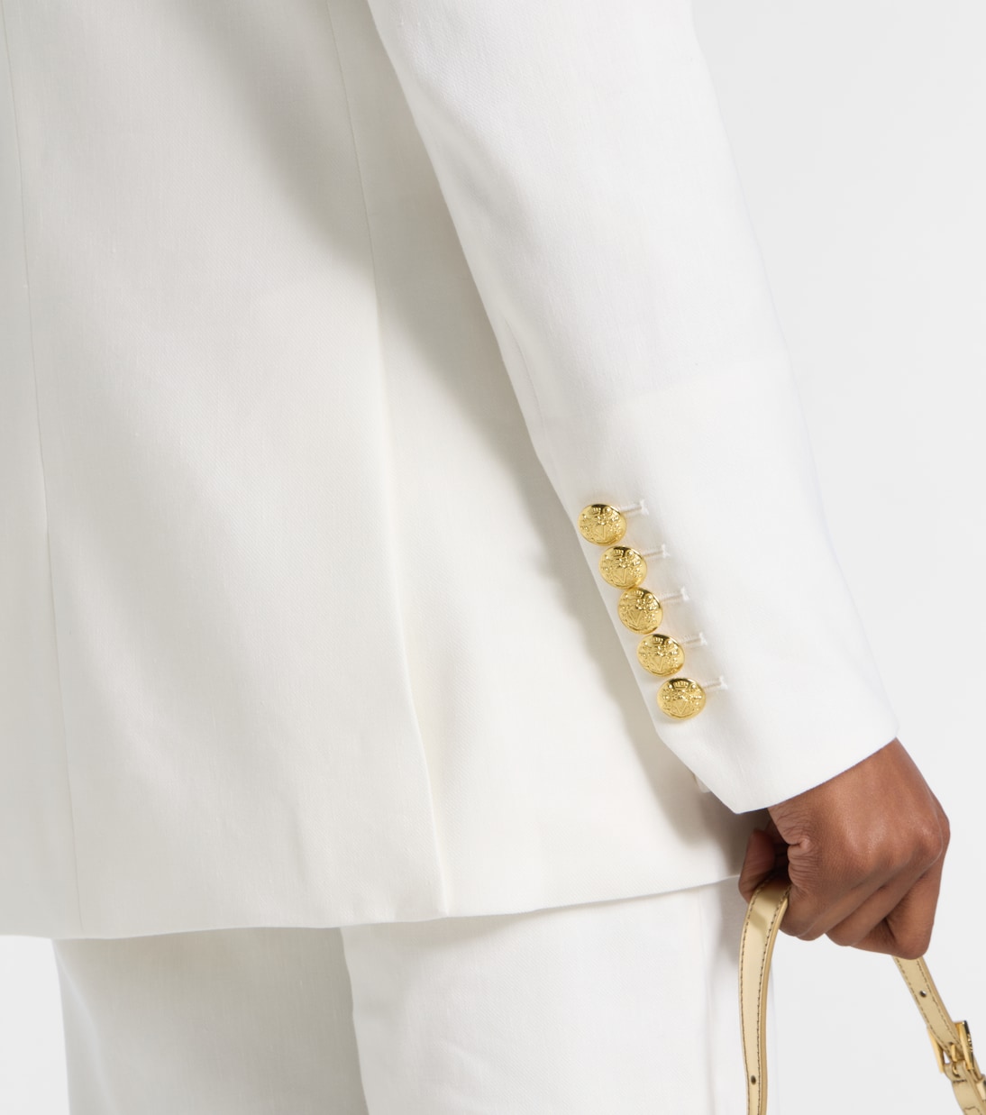 Dale linen-blend blazer | Veronica Beard