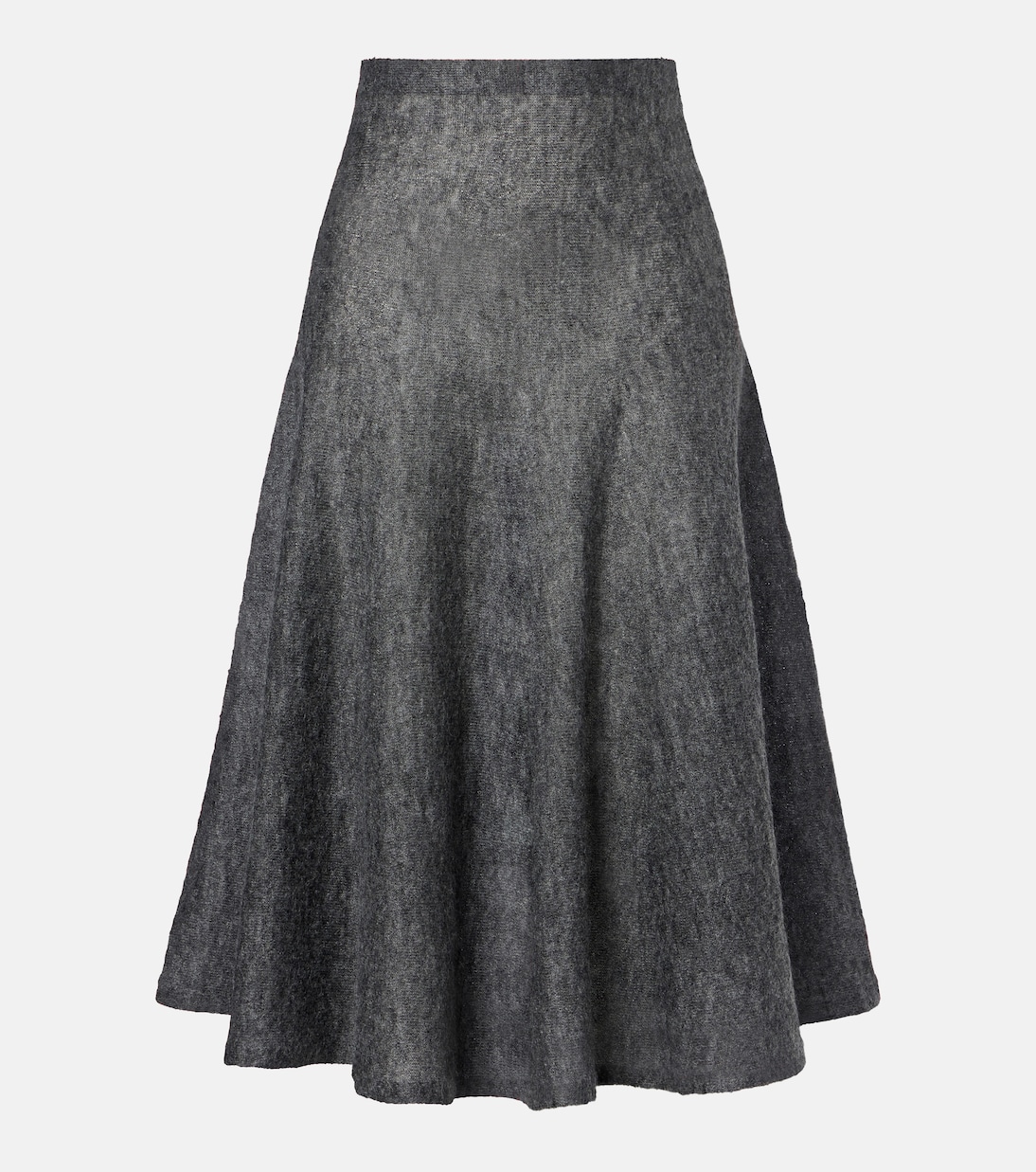 Mohair and wool-blend midi skirt | Alaïa