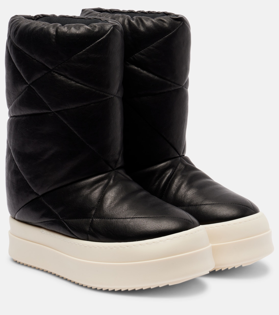 Mega Bumper Lunar leather boots | Rick Owens
