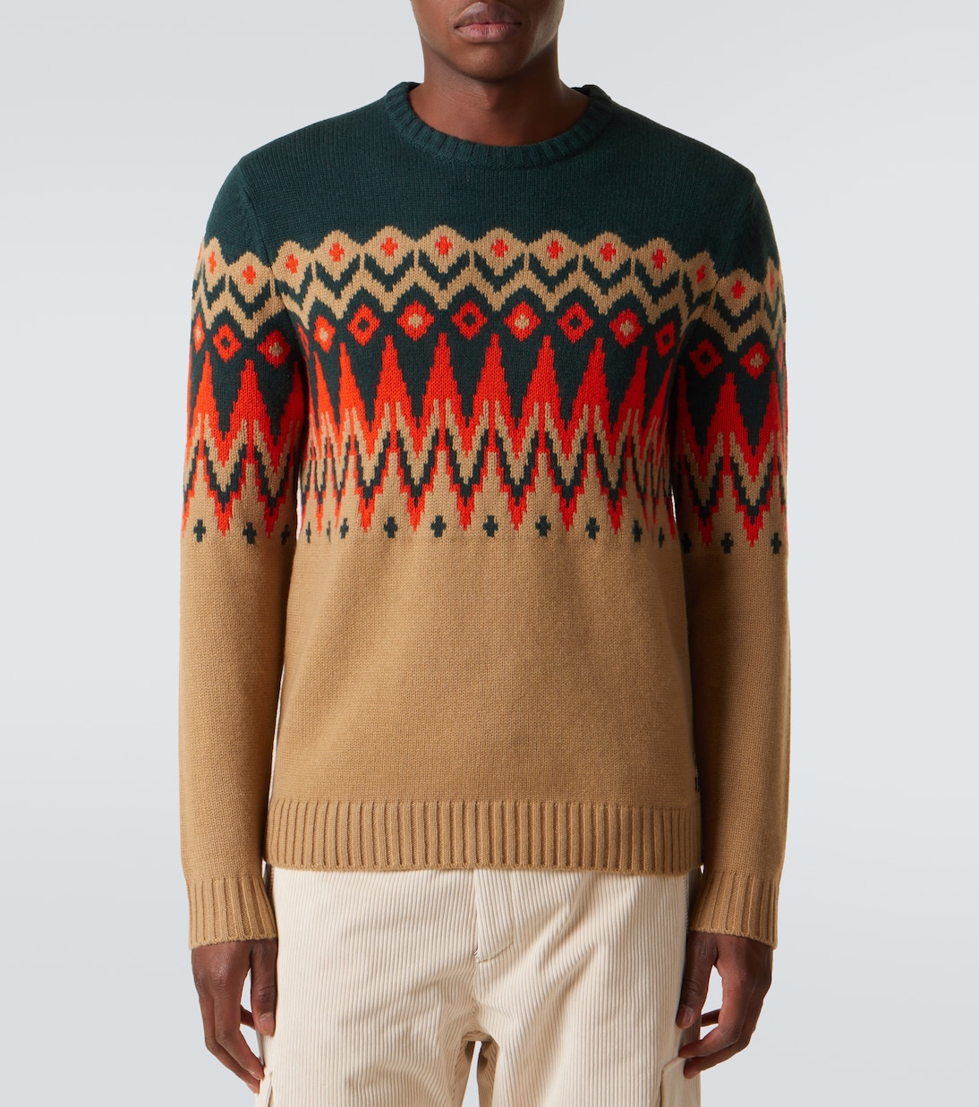 Jersey Ron Fair Isle de cachemir | Bogner