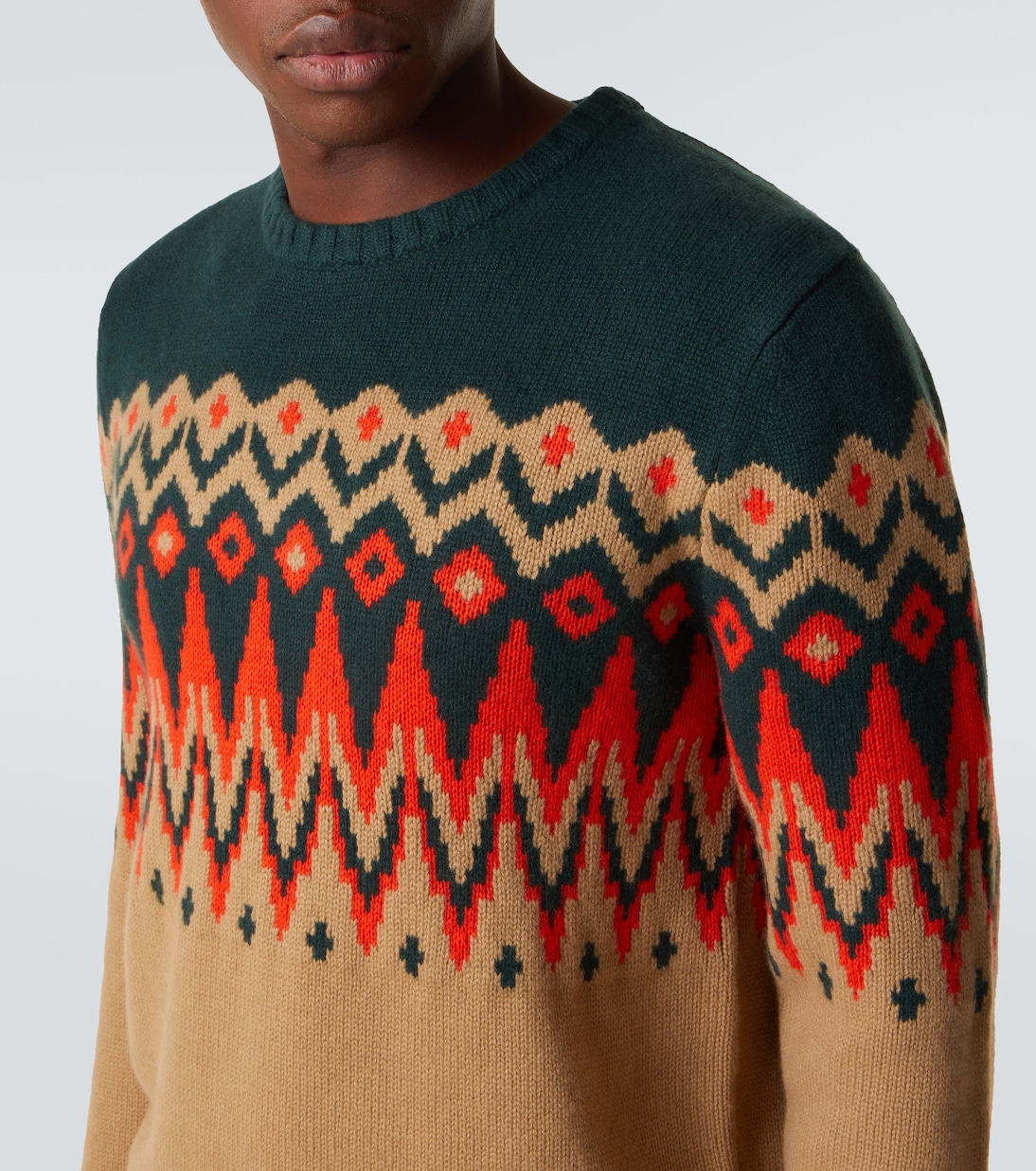 Jersey Ron Fair Isle de cachemir | Bogner