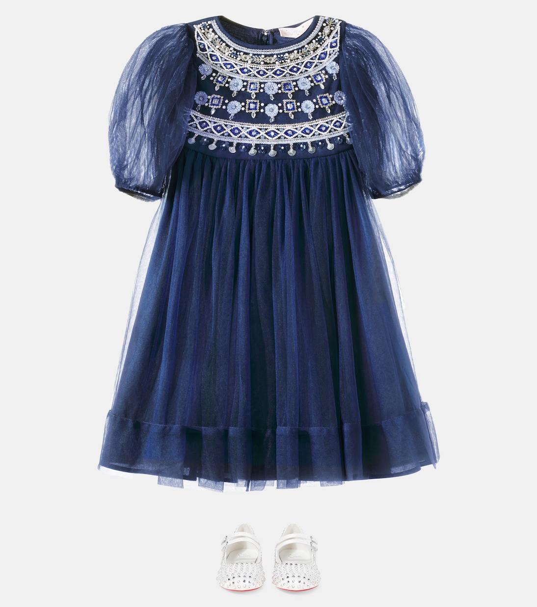 Verziertes Kleid Starlight Serenade aus Tüll | Tutu Du Monde