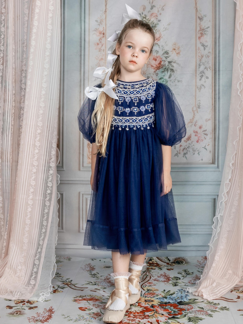 Verziertes Kleid Starlight Serenade aus Tüll | Tutu Du Monde