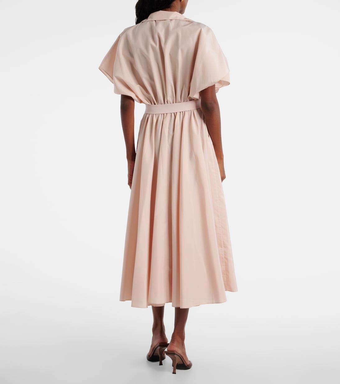 Flared midi dress | Norma Kamali